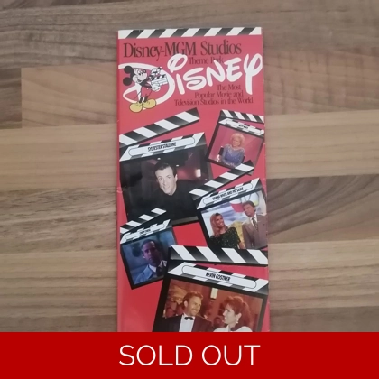 Disney-MGM Studios Theme Park brochure Disney-MGM Studios Theme Park brochure